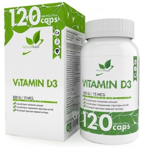 Vitamin D3 600 IU Отдельные витамины, Vitamin D3 600 IU - Vitamin D3 600 IU Отдельные витамины
